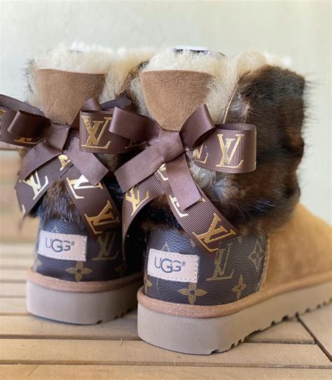 uggs louis vuitton boots|louis vuitton combat boots heel.